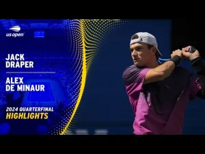 Vidéo: Points forts de Draper contre De Minaur en quarts de finale de l&rsquo;US Open.