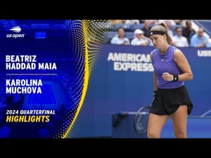 Vidéo: Points forts de Muchova contre Haddad Maia en quart de finale de l&rsquo;US Open.