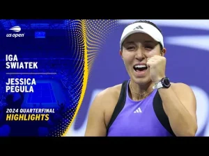 Vidéo: Points forts de Pegula contre Swiatek en quart de finale de l&rsquo;US Open.