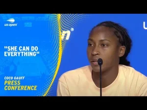 Vidéo: Regardez la conférence de presse de Coco Gauff après sa défaite en huitième de finale de l&rsquo;US Open 2024