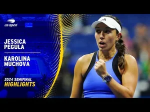 Vidéo: Temps forts du match entre Pegula et Muchova en demi-finale de l&rsquo;US Open.