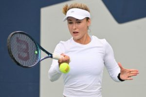 une erreur d&rsquo;arbitrage non corrigée entre Kalinskaya et Haddad Maia malgré la vidéo (US Open (F))
