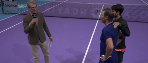 6 Kings Slam > Alcaraz à l&rsquo;intervieweur après sa victoire contre Nadal : « Ne parle pas comme ça »