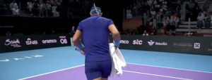 6 Kings Slam, Vidéos > L&rsquo;ovation particulière pour Nadal avant son match contre Alcaraz