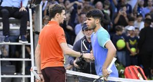 ATP – Rolex Paris Masters > Ugo Humbert, tombeur d&rsquo;Alcaraz : « Carlos n&rsquo;est pas le seul joueur à ressentir cela contre moi. Parce que c&rsquo;est mon jeu. Je joue très bien sur ces surfaces et j&rsquo;adore affronter les meilleurs au monde »