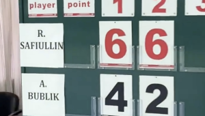 ATP – Shanghai > « Le tennis est revenu en 1910. En plus des tableaux d&rsquo;affichage manuels, le prochain tournoi verra le retour des raquettes en bois, vous ne pourrez porter que du blanc et les tie-breaks dans les sets disparaîtront », plaisante le journaliste José Moron