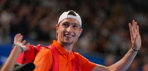 ATP – Shanghai > Ugo Humbert, avant d&rsquo;affronter Monfils au 3e tour : « Gaël, je le connais depuis quelques années, c&rsquo;est un bon ami à moi. Je suis très heureux, très heureux de jouer contre lui »