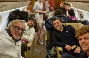 Carlos Alcaraz et Jannik Sinner partagent le même jet pour Shanghai