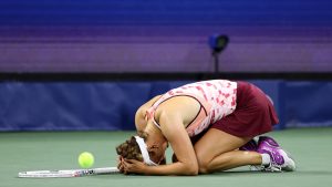 C&rsquo;est terrible pour Elise Mertens: elle est contrainte d&rsquo;abandonner