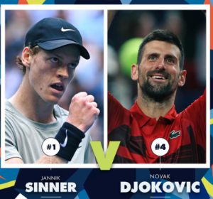 Djokovic et Sinner vont se battre pour le titre