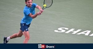 Fin du beau parcours pour David Goffin à Shanghaï, battu par Taylor Fritz