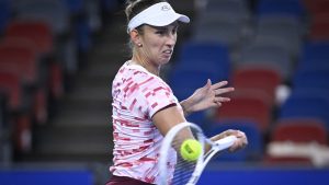 La tuile: fin de saison en simple pour Elise Mertens