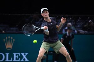 Le numéro 1 mondial Jannik Sinner forfait pour le Rolex Paris Masters