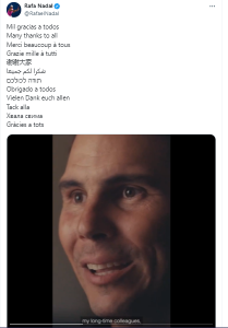 NADAL OFFICIALISE SA RETRAITE !