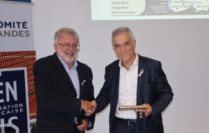 Philippe Crosnier est le nouveau président du comité départemental de tennis