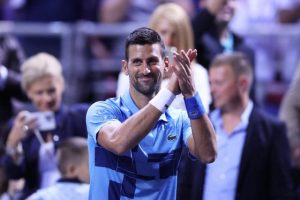 Retour gagnant à Shanghai pour Novak Djokovic, vainqueur d&rsquo;Alex Michelsen