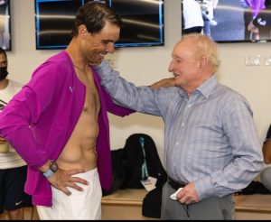 Rod Laver et Boris Becker rendent hommage à Rafael Nadal