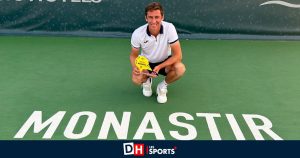 Vainqueur de deux tournois ITF à Monastir, Kimmer Coppejans est sur la voie du retour : « J&rsquo;étais conscient du challenge, je vais devoir être patient »