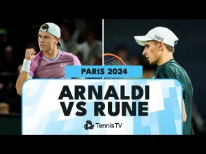 Vidéo: Faits saillants de Rune contre Arnaldi au 1er tour à Paris-Bercy