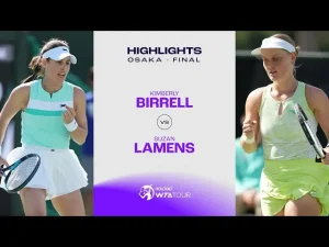 Vidéo: Moments forts de Lamens contre Birrell lors de la finale à Osaka
