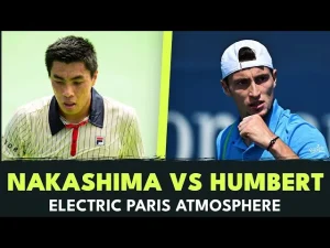 Vidéo: Moments forts électriques du match Humbert contre Nakashima au 1er tour à Paris