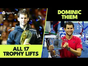 Vidéo: Regardez Dominic Thiem soulever chacun de ses 17 trophées.