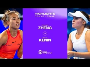 Vidéo: Temps forts du match Zheng contre Kenin en finale à Tokyo