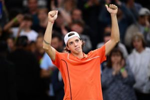 qualifié en huitièmes de finale du Rolex Paris Masters, Arthur Cazaux va retrouver Holger Rune (Tennis)