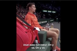 ATP – Rolex Paris Masters, Insolite > La scène totalement surréaliste où Ugo Humbert se parle tout seul, attention les frissons…