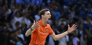 ATP – Rolex Paris Masters > Ugo Humbert sur son état physique : « Ma psychologue m&rsquo;a dit tout à l&rsquo;heure que la fatigue était comme un nuage et qu&rsquo;elle disparaissait »