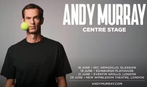 Andy Murray s&rsquo;essaie au théâtre et lance son show !