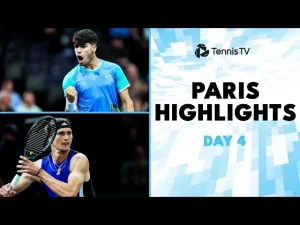 Dimitrov contre Rinderknech, De Minaur contre Draper, Humbert contre Alcaraz, Zverev contre Fils, et Tsitsipas contre Cerundolo, temps forts de la quatrième journée à Paris-Bercy.