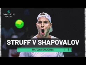 Faits saillants de Struff contre Shapovalov, Allemagne contre Canada, Coupe Davis 2024