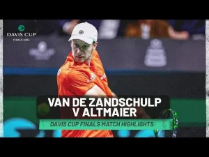 Les meilleurs moments de Van De Zandschulp vs Altmaier, Pays-Bas vs Allemagne, Coupe Davis 2024