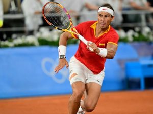 Nadal en grande forme à l’entraînement !