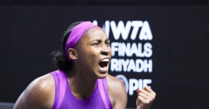 Tennis – WTA Finals : Gauff s&rsquo;adjuge son premier Masters