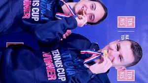 Tennis : trois champions en or dont Floriane et Florian