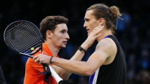 VIDEO. Masters 1000 de Paris-Bercy : le rêve s’évapore pour Ugo Humbert, écrasé en finale par Alexander Zverev