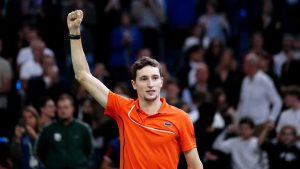 VIDEO. Rolex Paris Masters : « Fier de moi ! » Ugo Humbert en finale du Masters 1000 de Bercy à l’issue d’un mano a mano étouffant