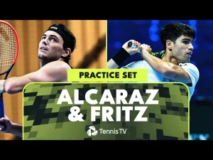 Vidéo: Regardez l&rsquo;entraînement entre Alcaraz et Fritz à Turin avant les finales ATP.