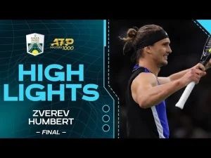 Vidéo: Temps forts de Zverev contre Humbert lors de la finale à Paris-Bercy