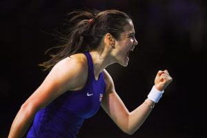  » Je pense que je peux devenir une des meilleures athlètes de tennis « 