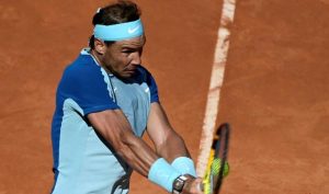Le premier point de Nadal à Roland-Garros