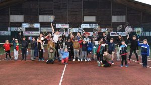 Les échos du tennis chaurien : les enfants ont célébré Noël !