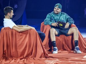 Les plus beaux points de la victoire de Kyrgios et Djokovic à Brisbane