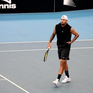 Nick Kyrgios est à Brisbane pour préparer son grand retour au circuit
