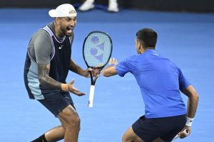Retour gagnant pour la paire Djokovic-Kyrgios à Brisbane