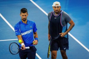 Tennis. Associé à Kyrgios, Djokovic lance sa saison par un succès en double à Brisbane