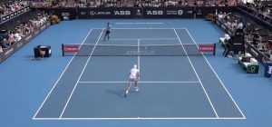 ATP – Auckland, Vidéos > Gaël Monfils est déjà en feu, attention à la surchauffe !