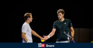 Challenger de Nottingham: comme en simple, Michael Geerts sort dès le premier tour du double